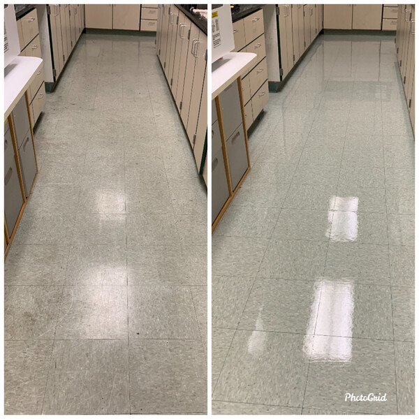 Before and After Floor Stripping and Waxing Services in Dunwoody, GA (1)